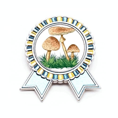 Broche truffe verte mignonne en métal M idée cadeau originale