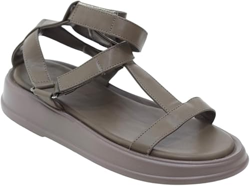 Lite Velcro Strap-On Sandal with Chunky Sole by LaMara Paris