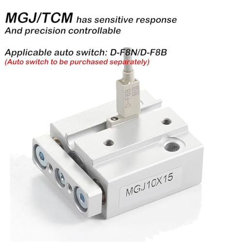 Cylindre de guidage miniature MGJ TCM pour automates compacts MGJ10-20