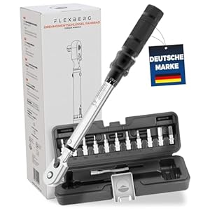 FLEXBERGÂ® llave dinamometrica [2-20 Nm] | dinamometrica | llave dinamometrica bicicleta | llave dinamometrica coche | dinamometrica digital | dinamometrica 1/4 | chave dinamomÃ©trica | torque wrench