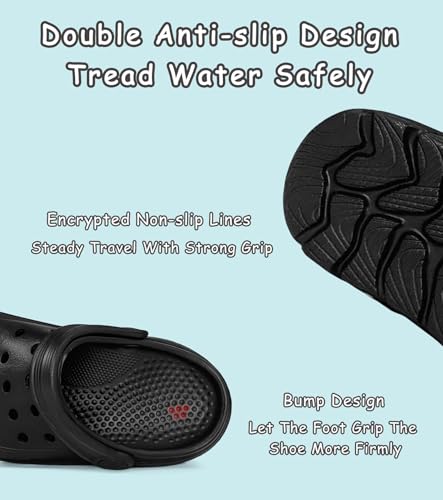 Image of Toddler Kids Garden Clog Slip On Slide Sandals Beach Water Shoes