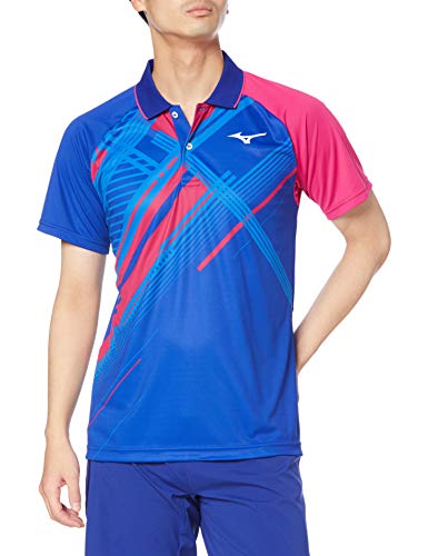 テニスウェア ゲームシャツ 62JA0502 リフレクスブルー 日本 L