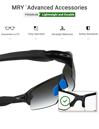 Image of Mryok Replacement Nose Piece Nose Pads for Oakley Half Jacket /Flak 2.0 /Half Jacket 2.0 /Flack Jacket Sunglass - Options