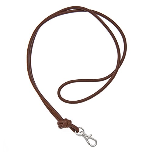 Cordon en cuir nappa souple Logan Whistles, tour de cou sifflet de berger