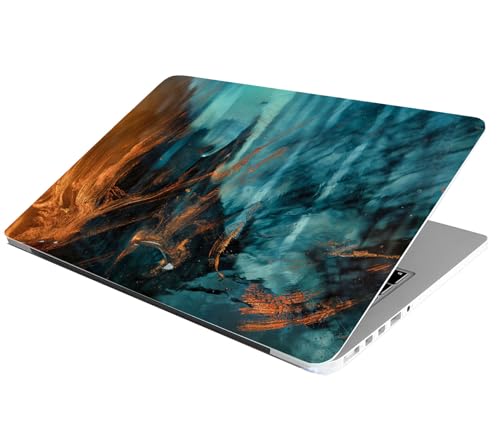 Image of Laptop Skin Stickers HD Quality Sticker for Laptops Upto 15.6 inch (Dustproof|Waterproof|Scratchproof|Reusable) - BL FIRE1