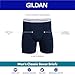 Gildan Men's Underwear Boxer Briefs, Multipack, Black/Charcoal/Sport Grey (5-Pack), 2X-Large