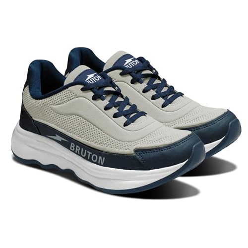 Image of BRUTON Vortex-625 Stylish Casual Shoes for Men | Lightweight Lace-Up Shoes Sneakers for Men