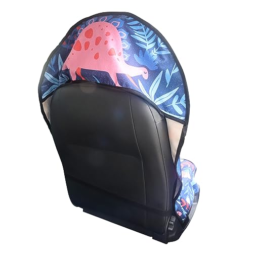 Image of Car Seat Cover Protector Front Seats,for Gym Workout,Running,Swimming,Beach and Hiking,Waterproof Sweat Towel Bucket Seat Covers for Cars SUV Trucks (Dinosaur, 1Pcs)