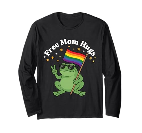 Free Mom Hugs LGBTQIA+ Ally Pride Month�B ����T�V���c