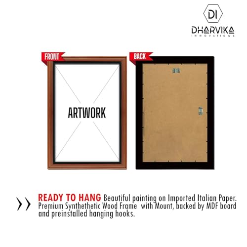 Image of Dharvika Innovations Shrinathji Photo Frame, 21x27 Inch,