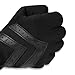 isotoner Women's Spandex Shortie Touchscreen Gloves - Waterproof Winter Gloves - Chic Chevron Design - Ideal for Driving and Daily Use, Black-Smartdri, Small/Medium