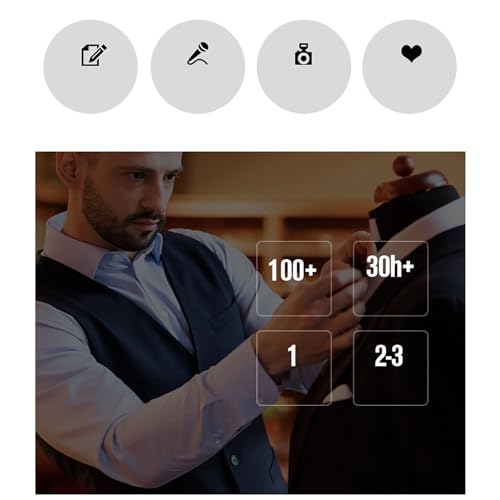 Mens 3 Piece Tuxedo Slim Fit Suit Sets One Button Blazer Jackets Lapel Vest Pant Dress Tux for Business Wedding Prom3