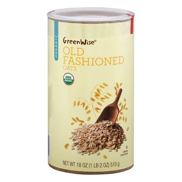 Avena Tradicional Orgánica Green-Wise - 18 oz (510g)