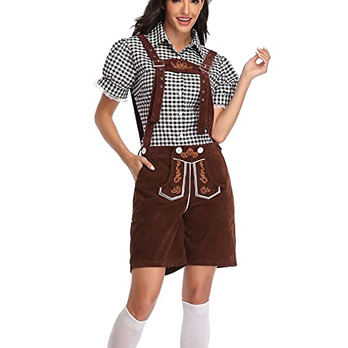 Robe de fête médiévale Dirndl aux finitions traditionnelles de qualité