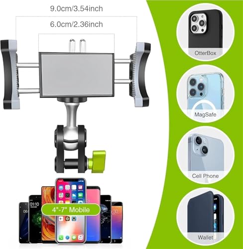 Support de téléphone voiture rotatif 360 pour prise de vue