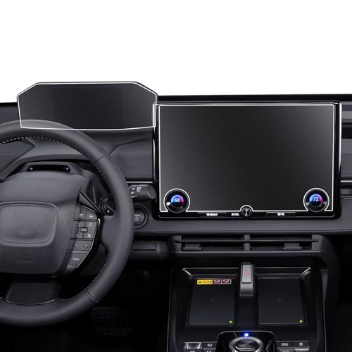 Image of CDEFG 2Pcs Matte Anti Glare for 2026 Toyota bZ bZ4X Screen Protector | Tempered Glass for 2026 Toyota bZ bZ4X (XLE /Limited) Accessories 14-Inch Navi & 7-inch Dash Screen Cover Anti-Fingerprint