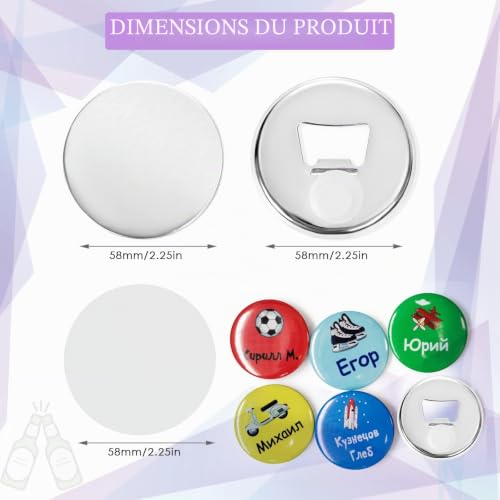 Décapsuleur 58 mm en métal pour badgeuse KEYSAFER : composants durables de choix - 5