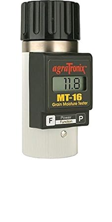 اختبار رطوبة الحبوب المحمولة Agratronix MT-16 مع عرض المقياس الرقمي