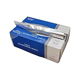DHG PROFESSIONAL Aluminum Foil Sheets, 500 Count – 9' x 10.75' Pre-Cut Pop-Up Dispenser for Food Wrap, Sandwich Wrap, Hair Foils, Food Storage, Baking, Catering, Restaurant, Salon Use