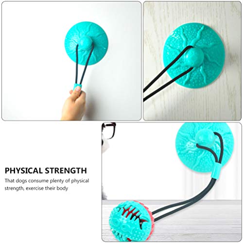 Brinquedo de mastigar Balacoo Pet Ventosa TPR para Animais de Estimação de Corda para Cachorro, Dent