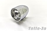  4\' Klarglasscheinwerfer Headlight Stretch, Hidden Lens, Diamond Cut, Chrom