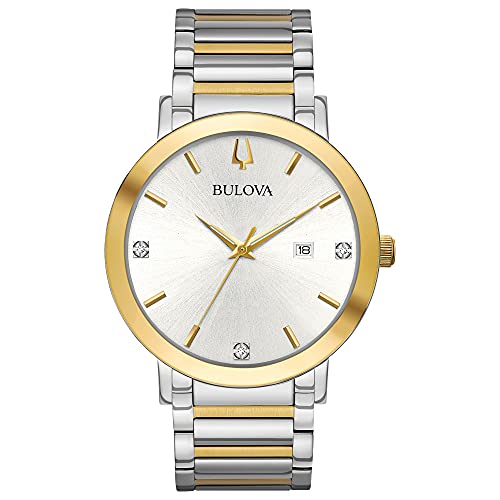 Bulova Men's 98D151 Analog Display Quartz Two Tone Watch
