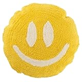 coussin emoji caca gifi Marque : Paris Prix Paris Prix Coussin Déco Tufté Smiley Polly 45cm Jaune