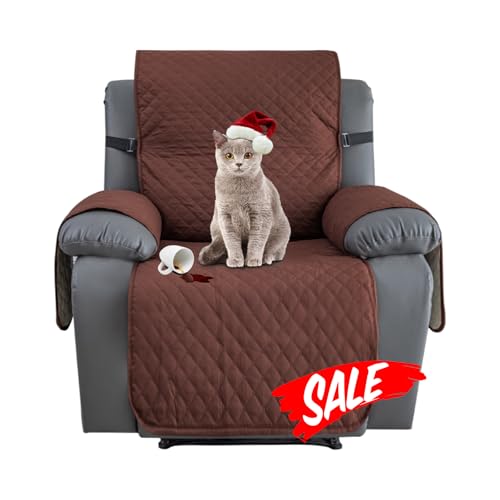 XINEAGE Water Resistant Recliner Cover 1-Seat Recliner Slipcovers for Pet