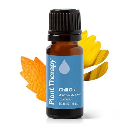 Plant Therapy Chill Out Essential Oil Blend (Formally Let It Go) for Stress & Calming Relief 100% Pure, Undiluted, Natural Aromatherapy, Therapeutic Grade 10 mL (1/3 oz)