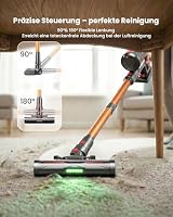 TVTAU Cordless Vacuum Cleaner,600W 50KPA 70Mins Runtime for Home, Self-Standing Stick Vacuum with LED Display, Anti-Tangle, 8-in-1 Lightweight Vacuum for Pet Hair, Carpet, Hard Floor — image 4