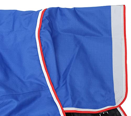 Couverture d'isolation pour cheval haut de gamme 1200D Ripstop imperméable - 7