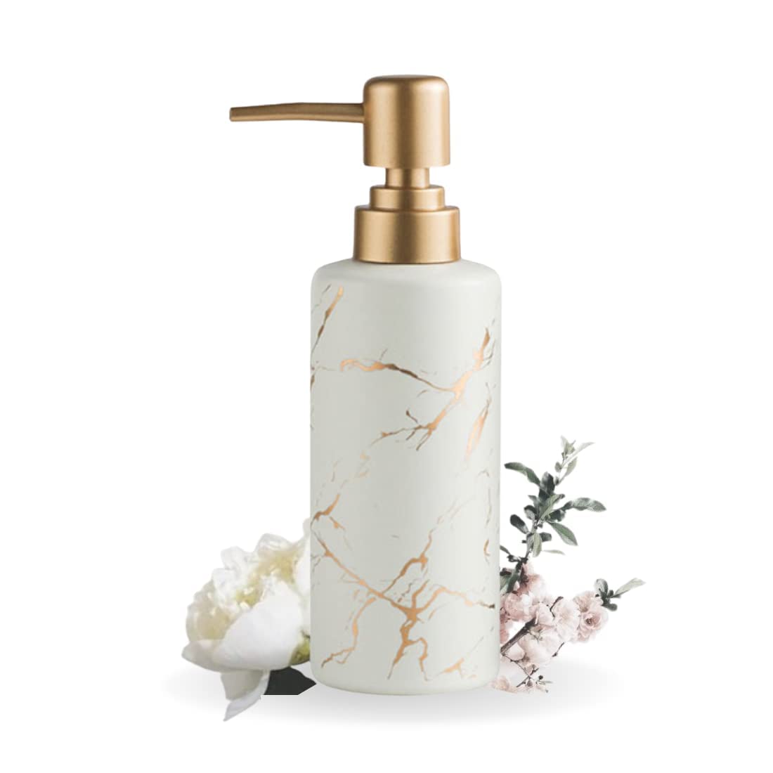 Mannat International Modern Bathroom Refillable Liquid Soap Dispenser