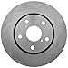 ACDelco Silver 18A2450A (19255504) Non-Coated Front Disc Brake Rotor