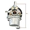 jtfrkope Bike Engine Carburetor For 2 Stroke 49cc 66cc 80cc 100cc Bicycle Motorized Engine Kit With Coil Module & Spark Plug #2