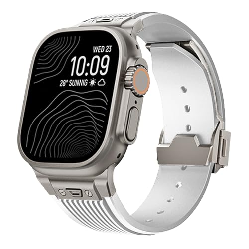 Bracelet en silicone pour iWatch de la salle de sport aux réunions de bureau