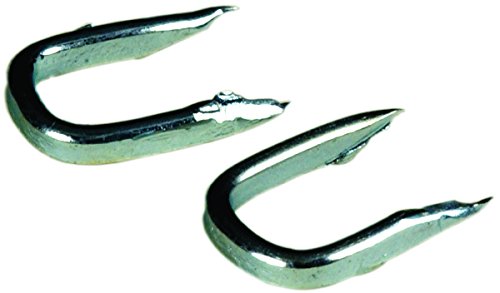 Grapas de doble punta para fijación de mallas con Hillman 122662 galvanizadas 1/2"