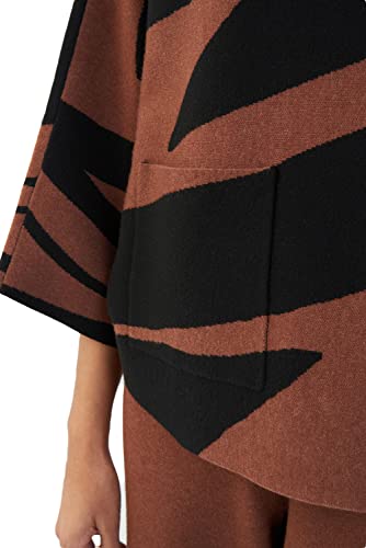 Joseph Ribkoff Women's Top Style 223945 (S) Brown&Multi #TOP3