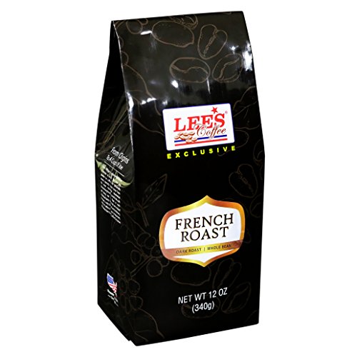 Café en grano French Roast Lee's Coffee 12 oz miniatura 1