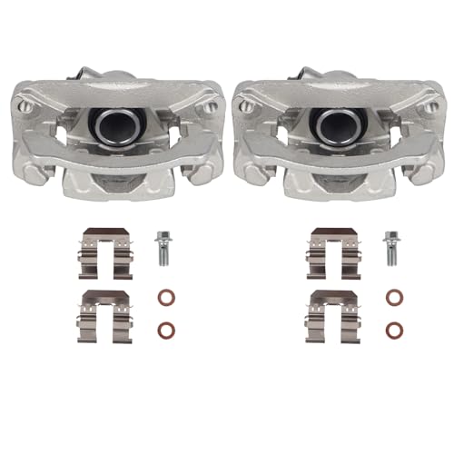 PAROD 19B3425 19B3424 Disc Brake Caliper With Bracket Fit for 2009-2013 Subaru Forester, 2008-2014 Impreza, 2015-2021 WRX Rear Left+Right