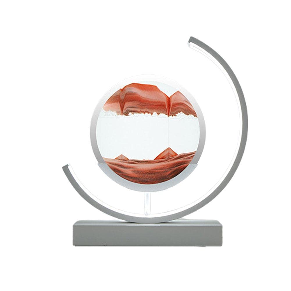 3d Deep Sand Scene Dynamic Display Picture Home Decor Frame Office Quicksand Room X2t8 Living Deco Nordic