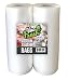 Vac-Fresh Roll 8x50 Vacuum Seal Bags 3.5mil for Food Vacuum Sealer Savers, 2 Rolls