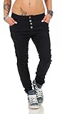 Knackige Röhrenjeans mit Low-Waist-Bund
