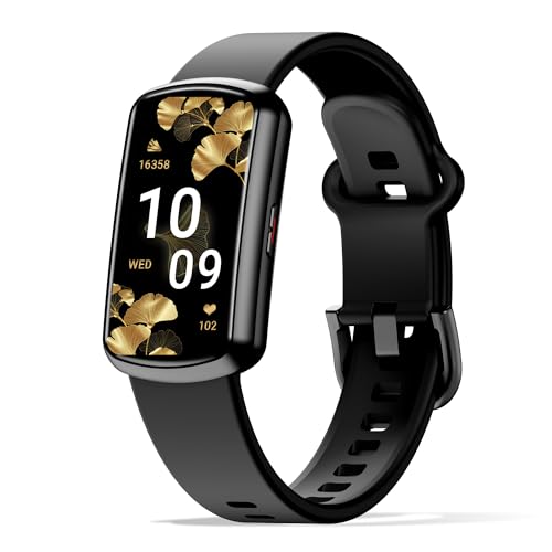 Image of Health Fitness Tracker, Smart Watch with 24 /7 Heart Rate, Activity Tracker with Blood Pressure and Blood Oxygen Monitor, 120 Sport Mode Waterproof Sleep Tracker for Women Men