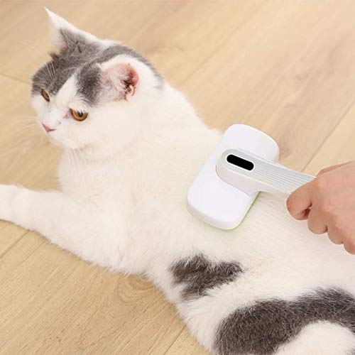 最安値 猫 くし 犬 ブラシ 長毛 ペットブラシ 猫 犬 うさぎ用 犬 猫用 セルフクリーニング ブラシ毛取り ペットグルーミング お手入れくし 長毛 短毛 ワイヤーブラシ カーリー通用 白鼠 の価格比較