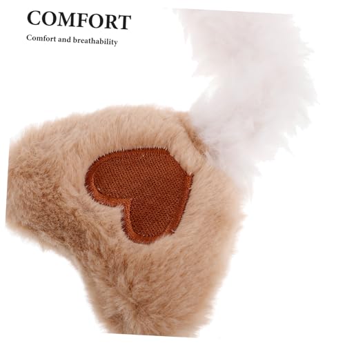 FRCOLOR Cute Warm Boys and Girls Knitted Beanie Hat Earflaps Soft and Breathable Yarn for Toddlers and Boy Girl for Cold Weather for Ages Stylish Winter Accessory Blue3