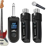 Large gamme de compatibilité : conçu pour s'intégrer avec des guitares, des batteries et d'autres instruments, cet adaptateur de microphone sans fil assure la préparation du studio à la scène en fournissant un support de périphérique adaptable. Il offre aux musiciens des performances fiables et un flux sonore ininterrompu grâce à ses ports audio universellement compatibles, ce qui garantit un fonctionnement sans interruption et une adaptation facile à divers équipements audio.