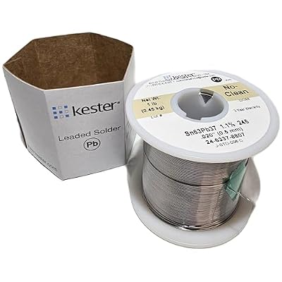 Kester Solder24-6337-8807 Kester Solder Solder Wire, 63/37 Sn/Pb, 183AC, 1 lb.