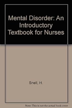 Paperback Mental disorder: An introductory textbook for nurses Book