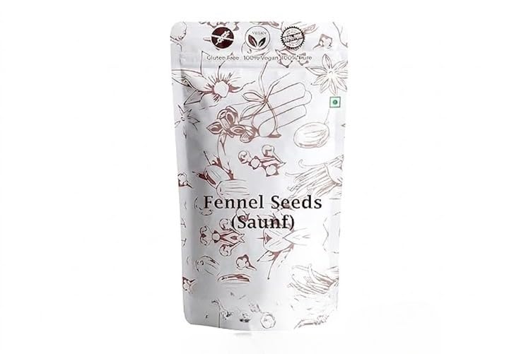 Fennel Seeds for a Flavorful and Aromatic Experience Mouth Freshner,Organically Grown Barik Saunf 100gm