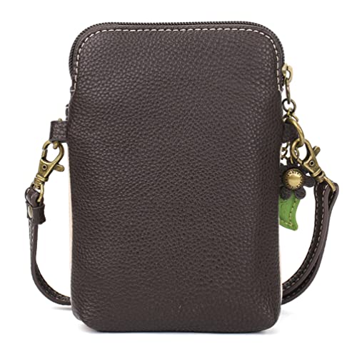 CHALA Crossbody Cell Phone Purse | Women's Wristlet Handbags with Adjustable Strap (Sepcial Edition_ Ivory Sunflower)4